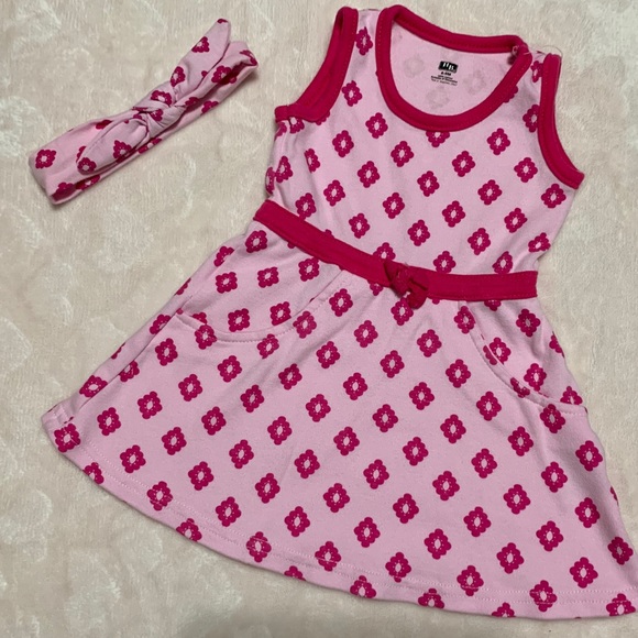 Baby Girl Dress & Headband *BUY2GET2FREE!* - Picture 1 of 4